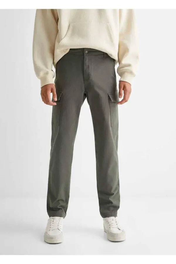 Cotton cargo pants - 6