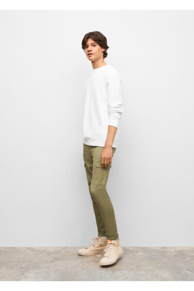 Cotton Cargo Pants 