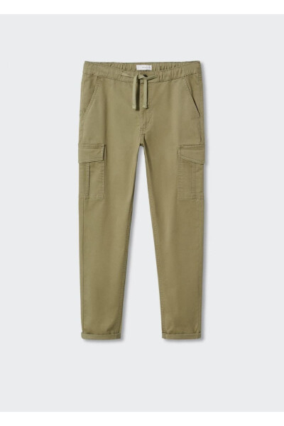 Cotton Cargo Pants - MANGO TEEN (1)