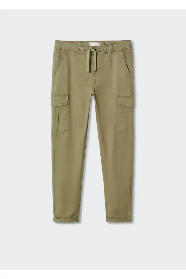 Cotton Cargo Pants - 2