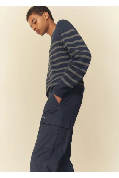 Cotton cargo pants - 7