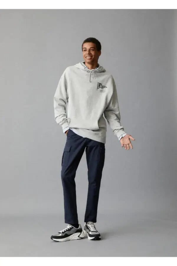 Cotton cargo pants - 8