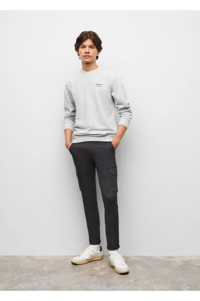 Cotton Cargo Pants - MANGO TEEN