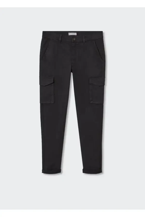 Cotton Cargo Pants - 2