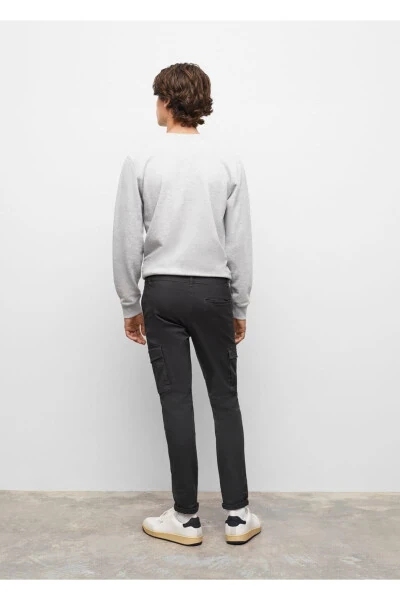 Cotton Cargo Pants - 3