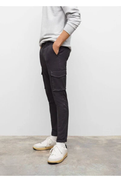 Cotton Cargo Pants - 6