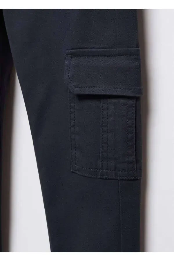 Cotton Cargo Pants - 5