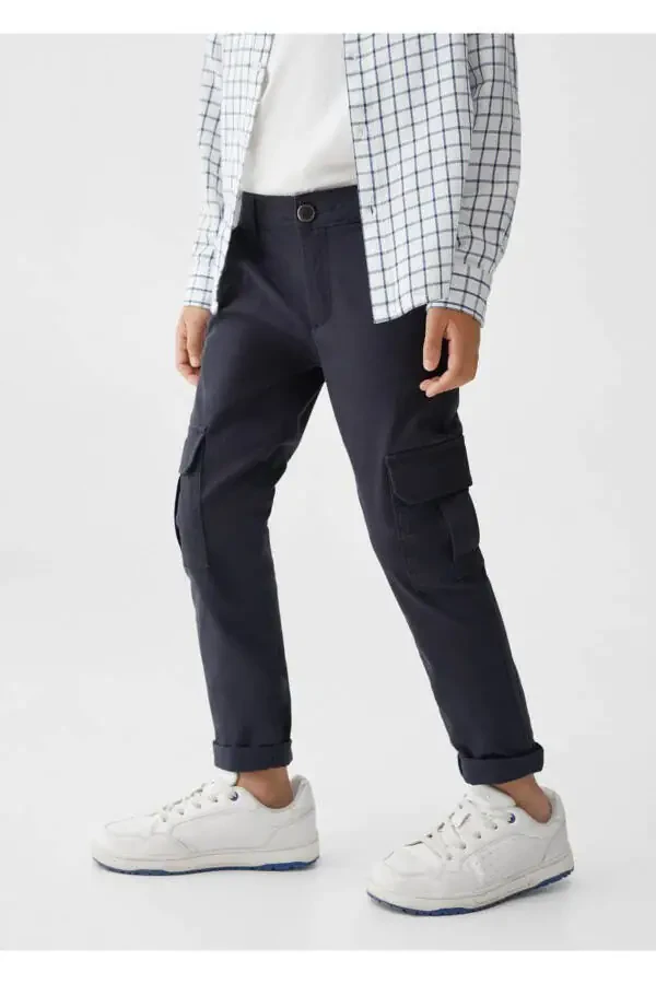 Cotton Cargo Pants - 6