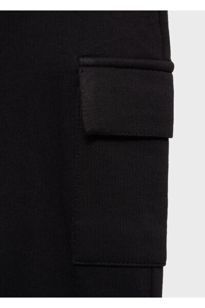 Cotton cargo pants - 4