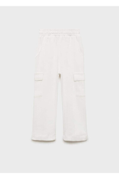 Cotton Cargo Pants - MANGO KIDS