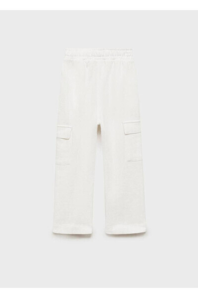 Cotton Cargo Pants - MANGO KIDS (1)