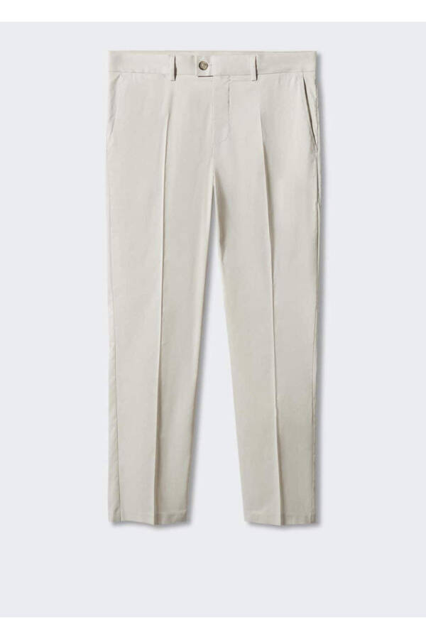 Cotton Casual Pants - 3