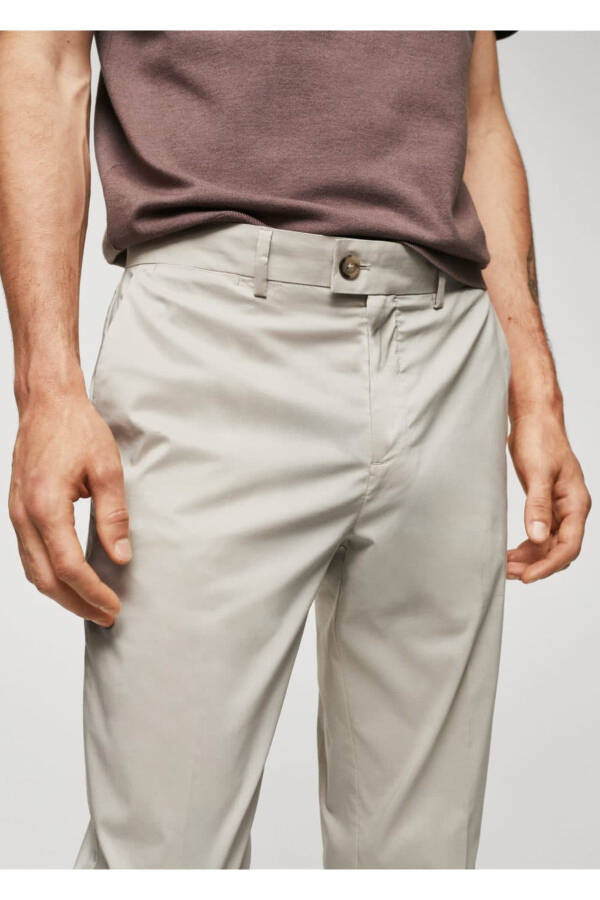 Cotton Casual Pants - 5