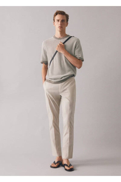 Cotton Casual Pants - 6