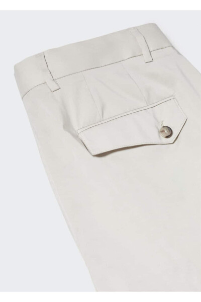 Cotton Casual Pants - 7