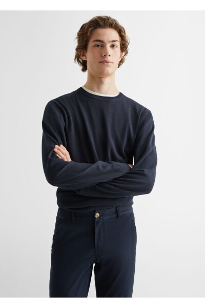 Cotton Chino Pants - MANGO TEEN