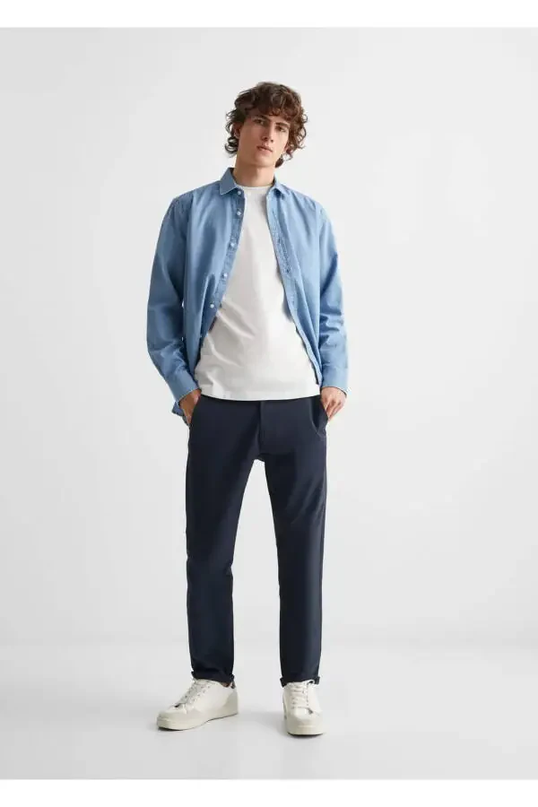 Cotton Chino Pants - 2