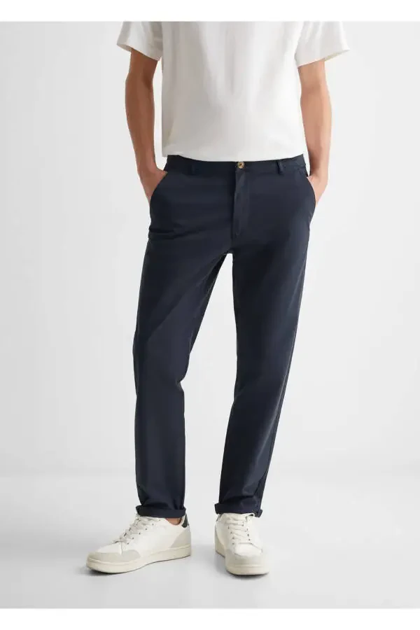 Cotton Chino Pants - 6