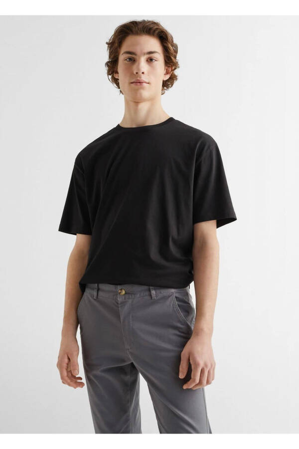 Cotton Chino Pants - 1