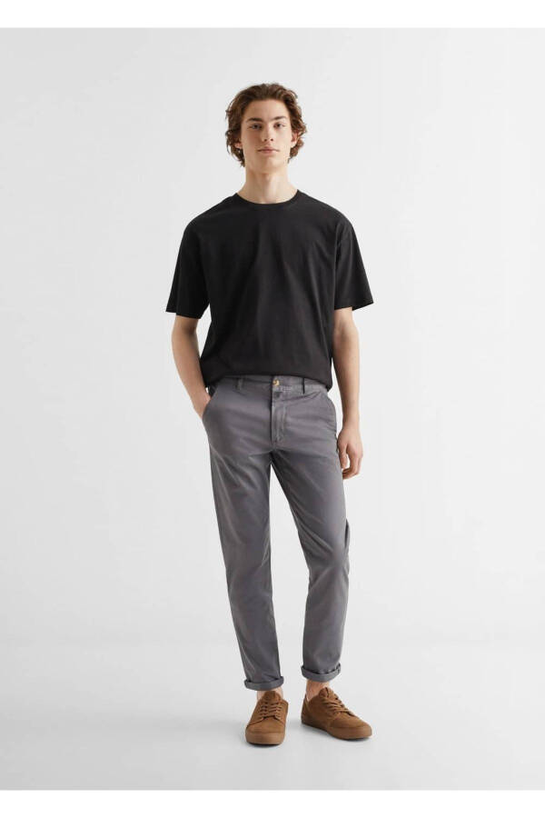 Cotton Chino Pants - 2