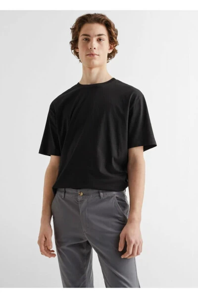 Cotton Chino Pants - MANGO TEEN