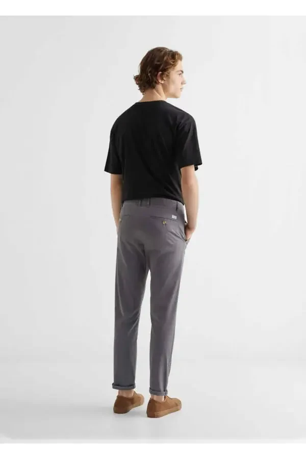 Cotton Chino Pants - 4