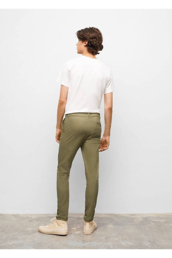 Cotton Chino Pants - 4