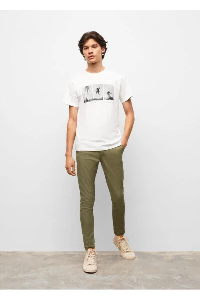 Cotton Chino Pants - 2