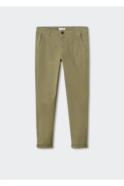 Cotton Chino Pants - 3