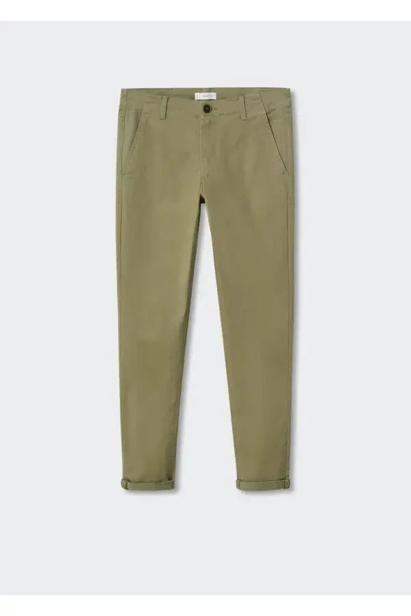 Cotton Chino Pants - 3