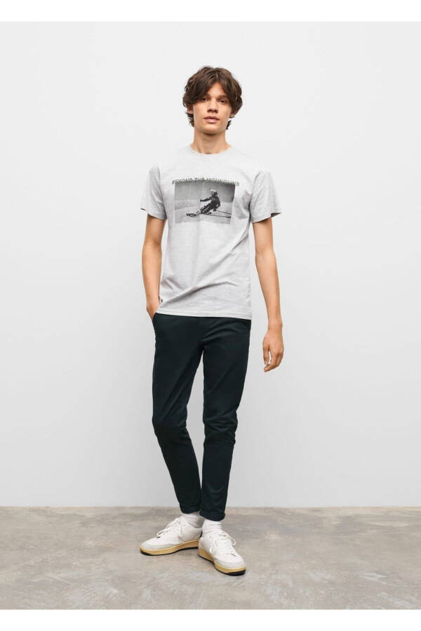 Cotton Chino Pants - 1