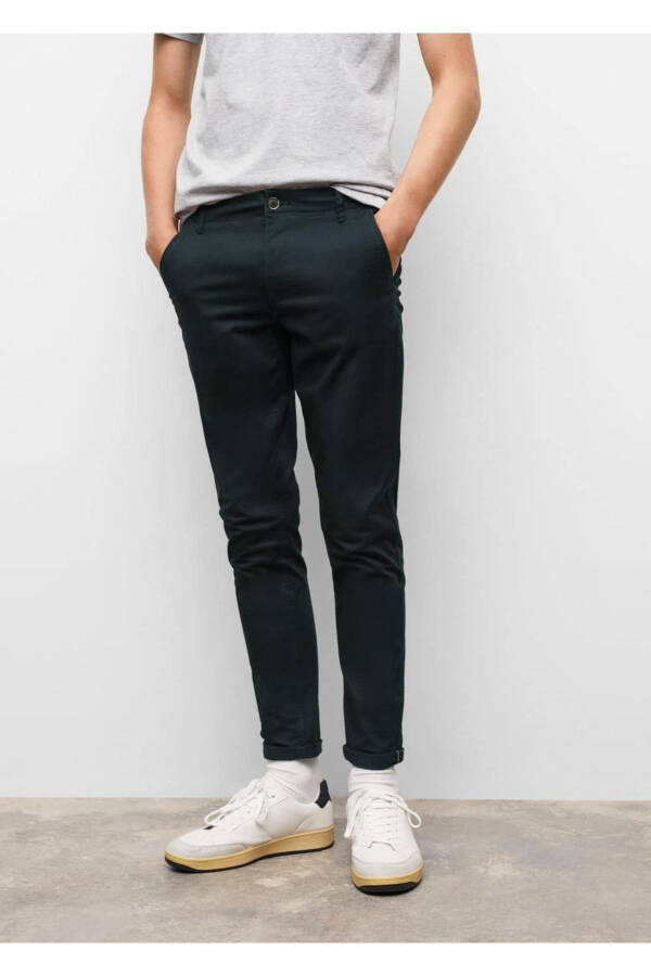 Cotton Chino Pants - 6