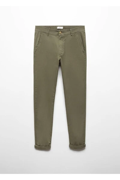 Cotton Chino Pants - 3