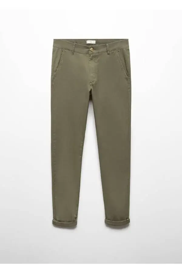 Cotton Chino Pants - 3