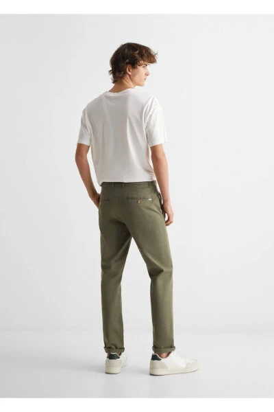 Cotton Chino Pants - 4