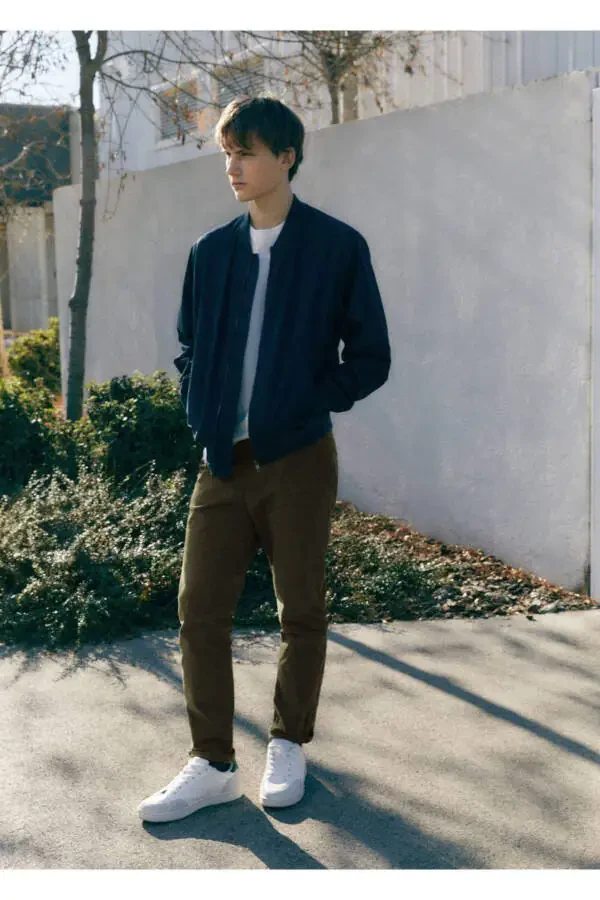 Cotton Chino Pants - 6