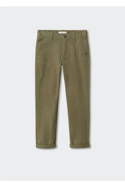 Cotton Chino Pants - 3