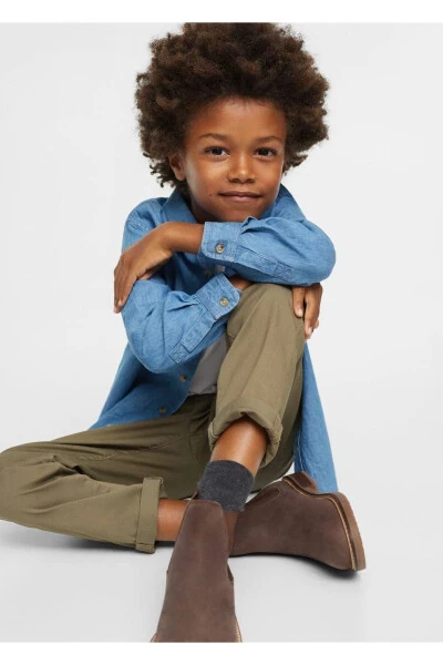 Cotton Chino Pants - 6