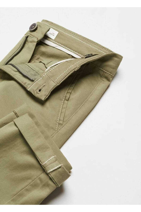 Cotton Chino Pants - 5