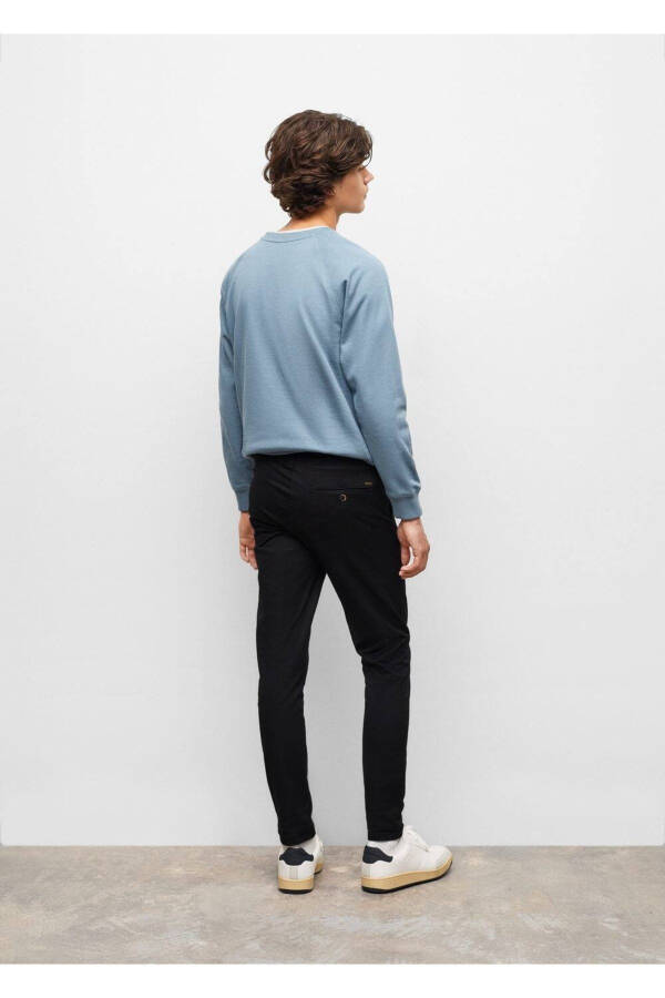 Cotton Chino Trousers - 3
