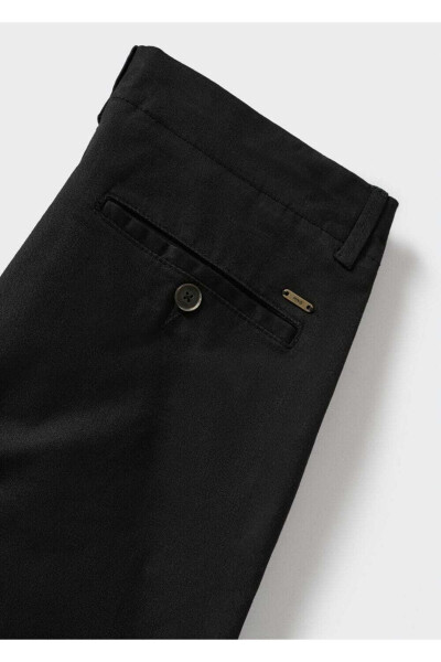 Cotton Chino Trousers - 4