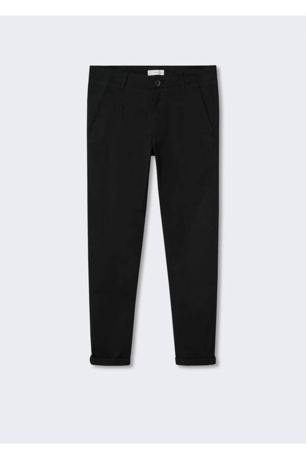 Cotton Chino Trousers - 2