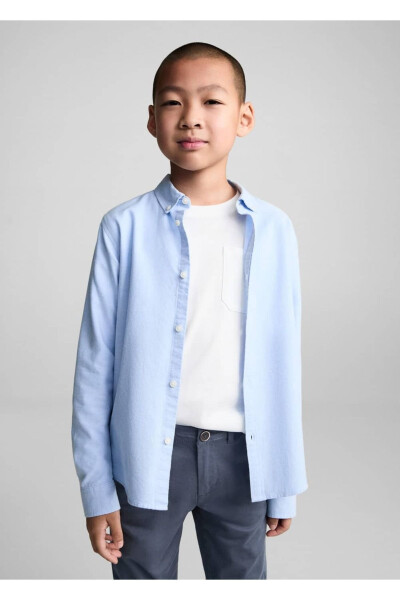 Cotton chino trousers - MANGO KIDS