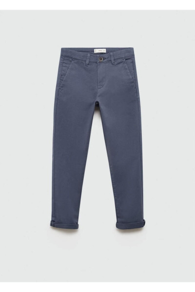 Cotton chino trousers - 3