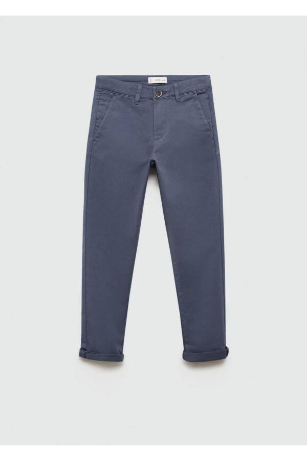 Cotton chino trousers - 3