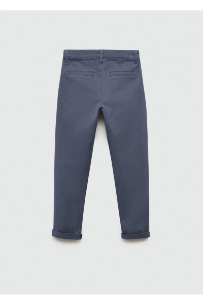 Cotton chino trousers - 4
