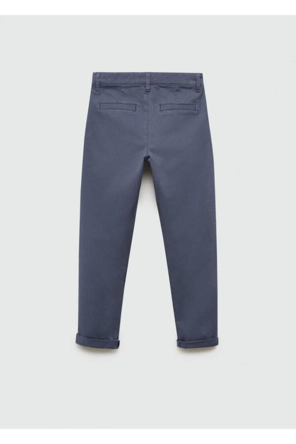 Cotton chino trousers - 4