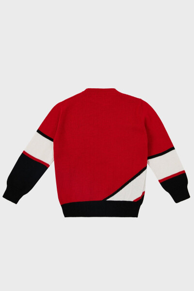 Cotton Crew Neck Kids Sweater DQ0084 D005X SWEATER DQ0084 - 5