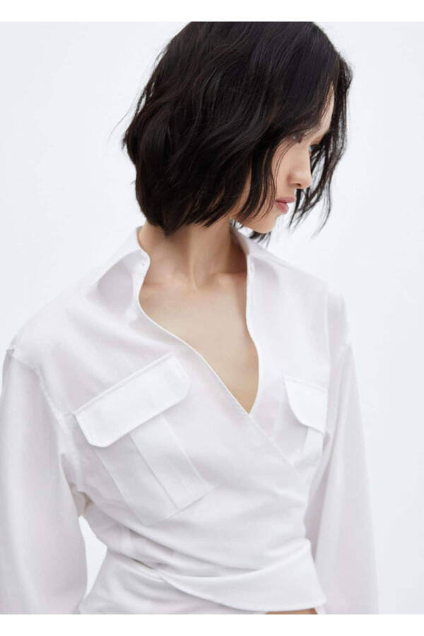 Cotton Cross Shirt - 7