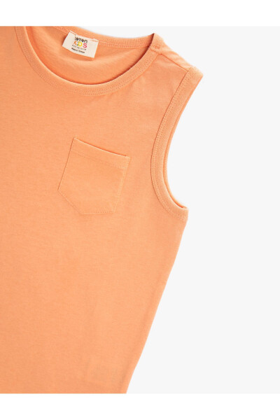 Cotton cycling collar tank top - 6